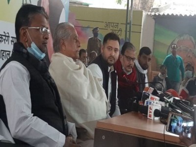 RJD leader Tejashwi Yadav announces protest in support of farmers