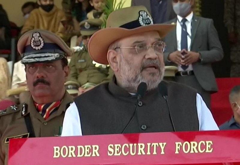 'No one can challenge Indian borders', says Amit Shah at BSF Foundation Day function