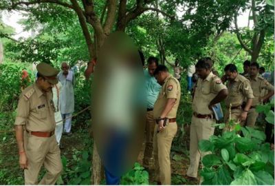 Shocking news: Dead body of a middle-aged man found hanging on tree