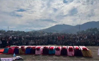 नागालैंड हिंसा: जहां हुआ था विवाह वहीँ दफनाया गया युवक का शव