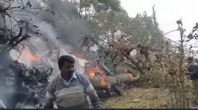 CDS helicopter crash: 4 killed in an accident so far, Bipin Rawat rushed to hospital