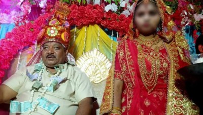 50-year-old groom was going to marry a minor girl, suddenly police came and then...