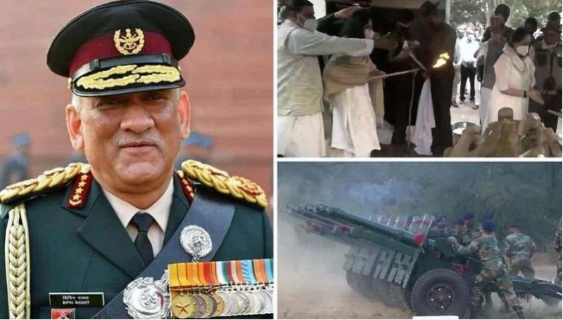 'CDS General Bipin Rawat' merges with Panchattva, daughters perform 'cremation'