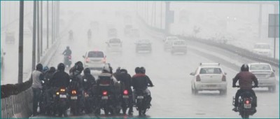 Chances of light rain in Delhi over next two days