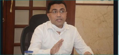 102% population gets first dose of Covid-19 vaccine: CM Pramod Sawant claims