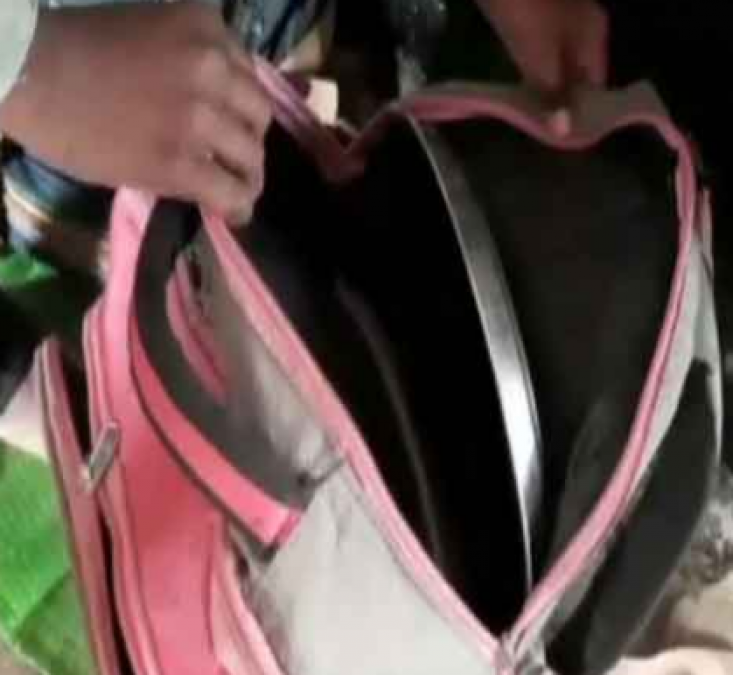 मध्यप्रदेश : बच्चों के स्कूल बैग में मिली थाली, चौकाने वाली बात आई सामने