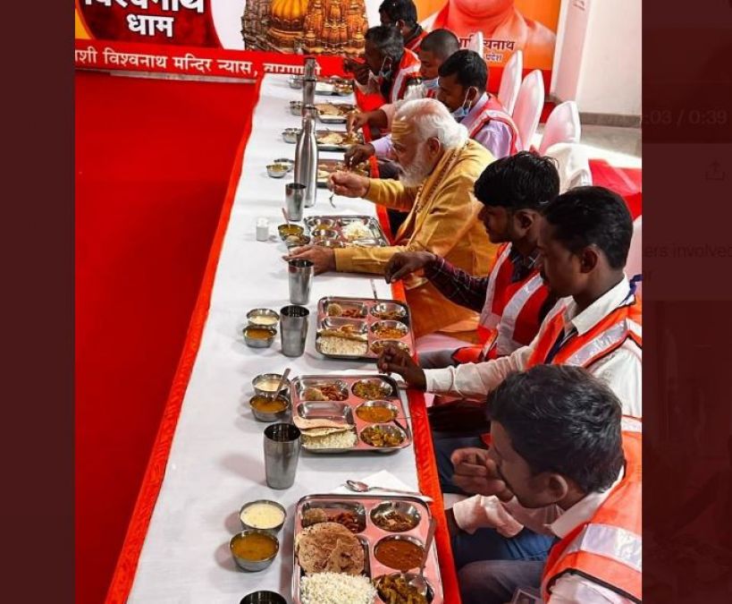 See how PM Modi visited Kashi in pictures