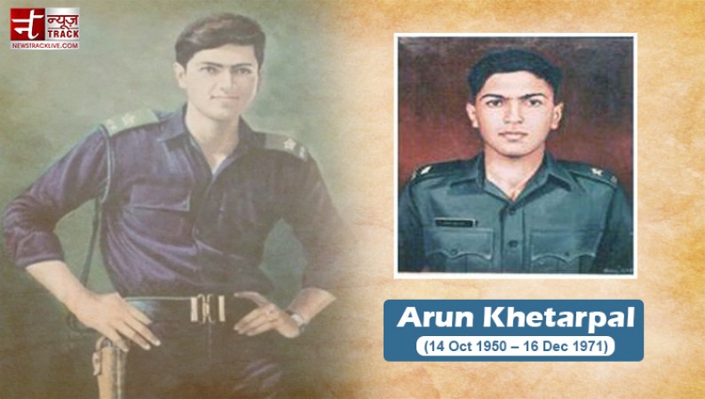 Arun Khetarpal's death anniversary today, showed great valor in Indo-Pak war