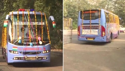 Delhi-Kathmandu bus service resumes, which was shut down for 21 months