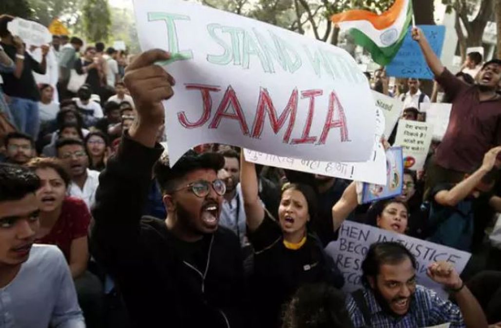 Citizenship law: According to Delhi Police report, students of Jamia were not involved in protest