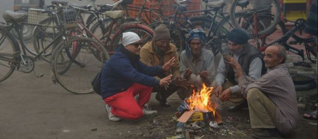 North India and Delhi recorded its frosty morning Today