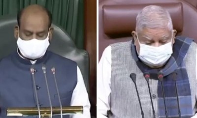 Corona fear seen in Parliament, masks distributed to MPs