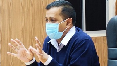 CM Kejriwal gives statement on corona vaccination during press briefing