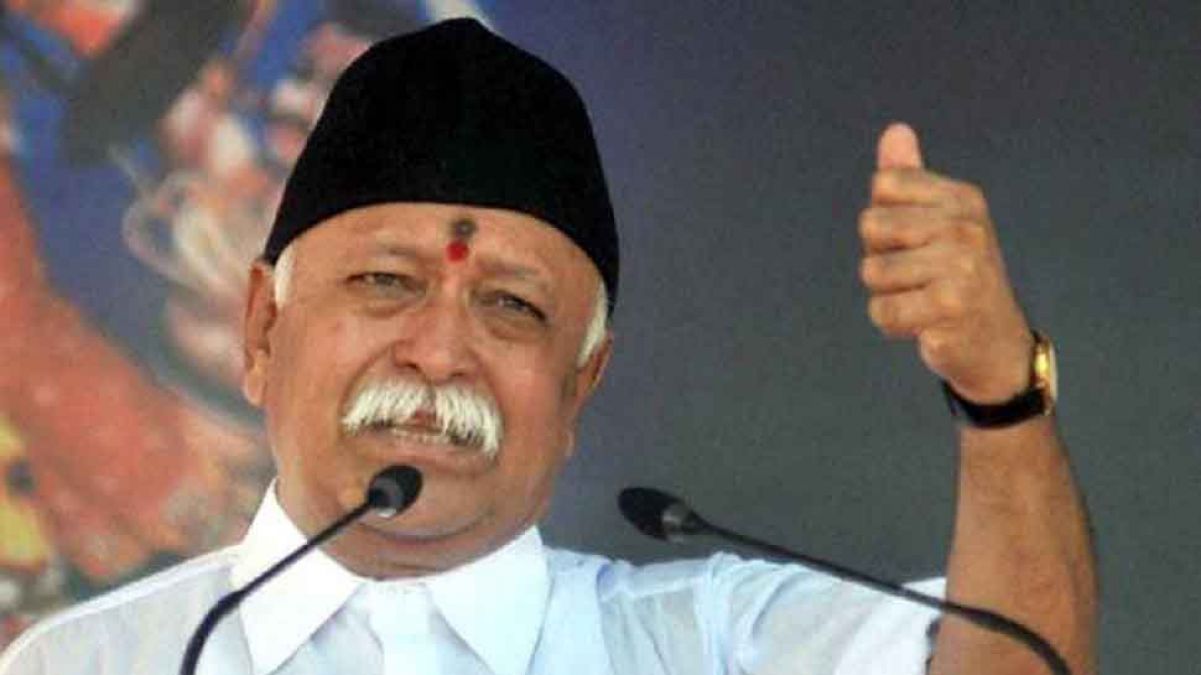 RSS chief Mohan Bhagwat says,'130 Crore people of the country are Hindu, our goal is development of everyone