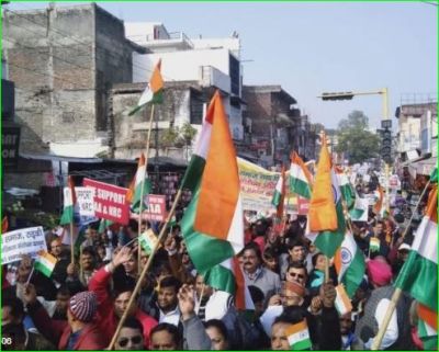 CAA's support continues in Dehradun, BJP on the streets