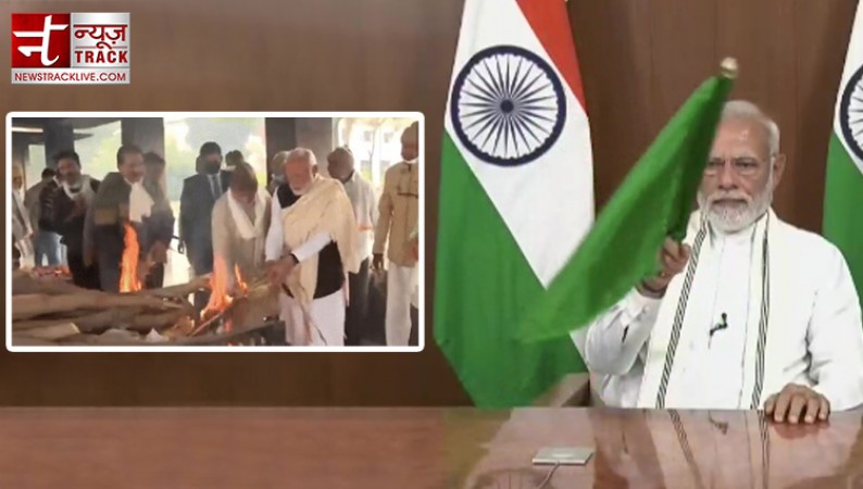 बेटे का फर्ज निभाया, अब देश के कर्ज की बारी., वंदे भारत को PM ने दिखाई हरी झंडी, माफ़ी भी मांगी