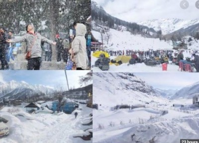Snowfall recorded in Shimla, Rohtang and high hills