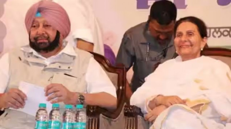 Captain Amarinder Singh's wife breaks silence on congress suspension