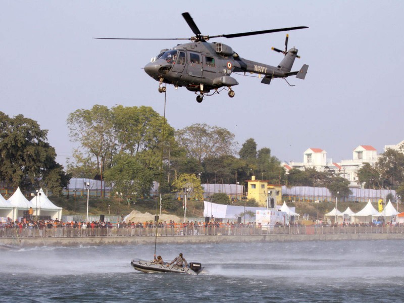 Intruders comes between commandos after crossing river railing at defense expo, arrested by army