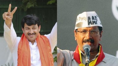 दिल्ली विधानसभा चुनाव: मतदान से पहले भगवान की शरण में केजरीवाल, मनोज तिवारी भी पहुंचे मंदिर