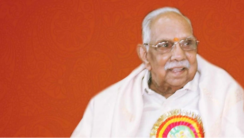 P Parmesharan, the senior-most RSS pracharak tragically died at the age of 93