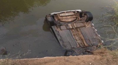 Unfortunate Accident: Speeding car fell into canal, 3 died