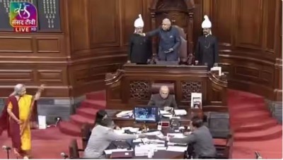 VIDEO: Jaya Bachchan raises finger at VP Dhankhar in Parliament