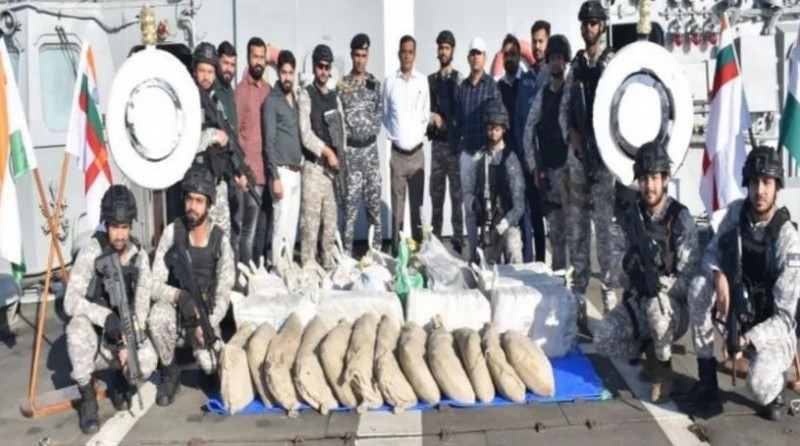 NCB-Indian Navy gets big success! Drugs worth crores were coming to India through Pak, busted