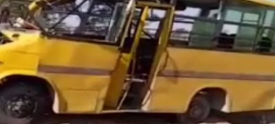 Jaisalmer: School bus overturned uncontrollably, many children killed and many injured