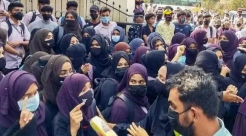 Hijab controversy: 58 students suspended in Karnataka, protesting in classrooms