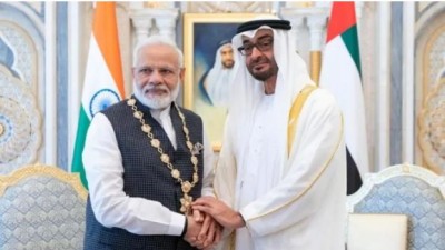 UAE के क्राउन प्रिंस और पीएम मोदी की बैठक, बोले- आतंकवाद से दोनों देश मिलकर लड़ेंगे