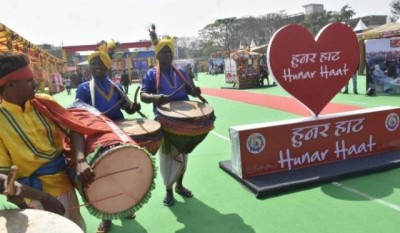 Rajnath Singh to inaugurate Hunar Haat on 21 February, preparations at peak