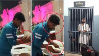 थूक लगाकर तंदूरी रोटी सेंकने वाला सुहैल गिरफ्तार, वीडियो वायरल होने के बाद लिया गया एक्शन