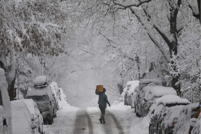Meteorological Department issues big alert, icy storm may come in these places