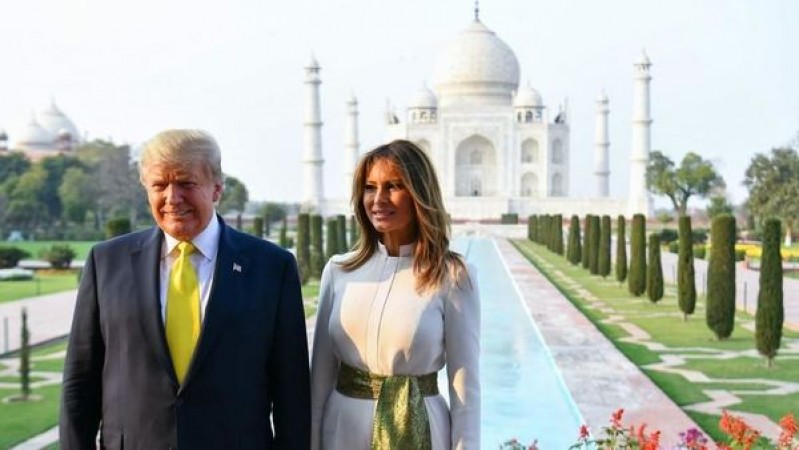 Donald Trump mesmerized by Taj's beauty, wrote this in visitor's book