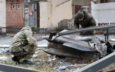 Ukraine rocked by Russian blasts, see photos and videos