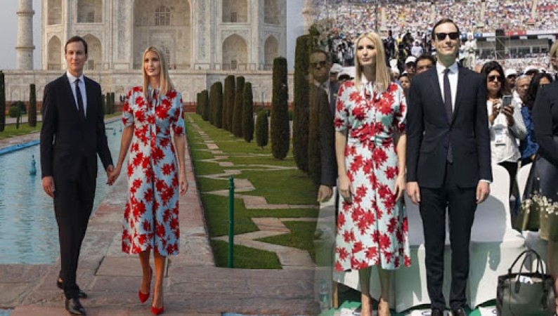 Trump arrives to visit India but daughter Ivanka is dominating everywhere