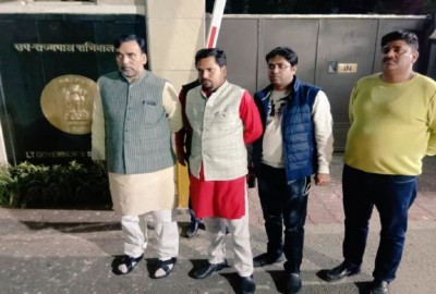 Gopal Rai reaches Governer's resident and appeals to ensure peace