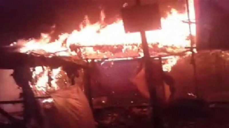 Wardha Gol Bazar Market on fire, 10-15 shops burnt
