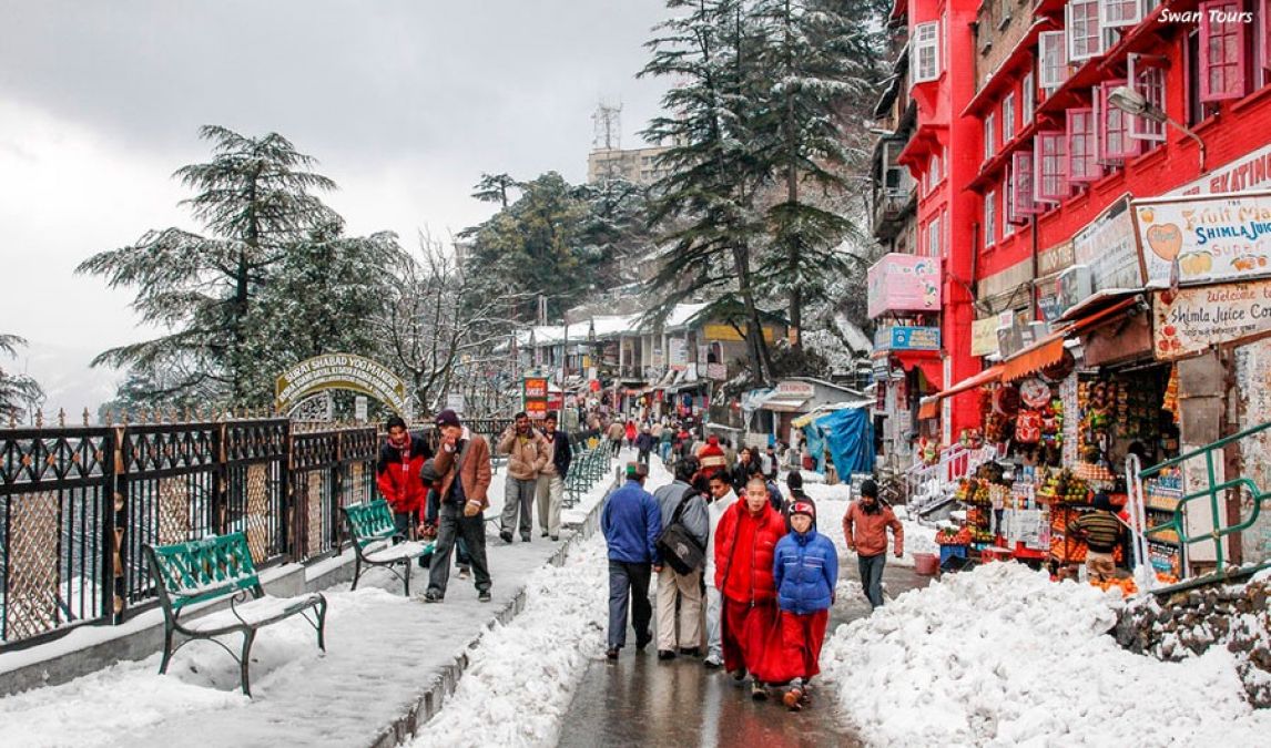 कड़ाके की ठंड में हिमाचल प्रदेश, केलांग में शून्य से 13 डिग्री नीचे पहुंचा तापमान