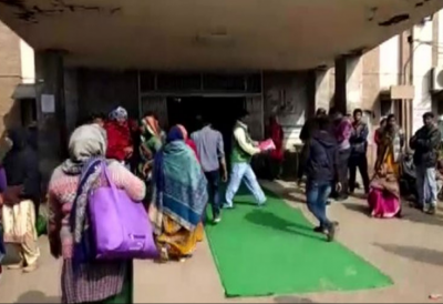 Green carpet laid for the minister in Rajasthan hospital where 104 innocents died