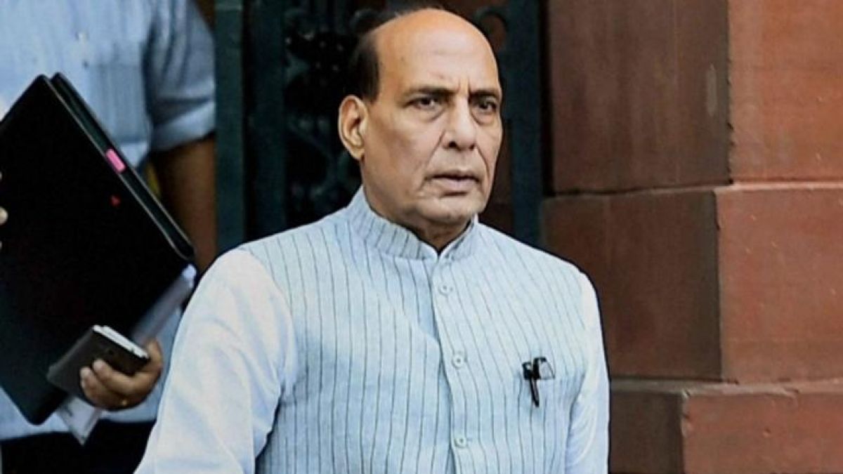 Defense Minister Rajnath Singh attacked the opposition, says 'this act in the name of caste, creed and religion ...'