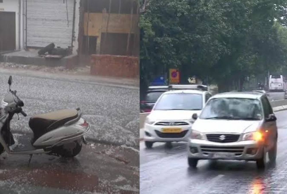 दिल्ली एनसीआर में ठंड के बाद अब बारिश और ओलो मार, गिर सकता है तापमान