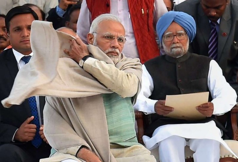 Pranab Mukherjee's book says, 'Modi earned PM post, while Manmohan got it from Sonia Gandhi'