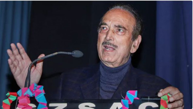 Ghulam Nabi Azad reacts to the split of his party, know what he said...