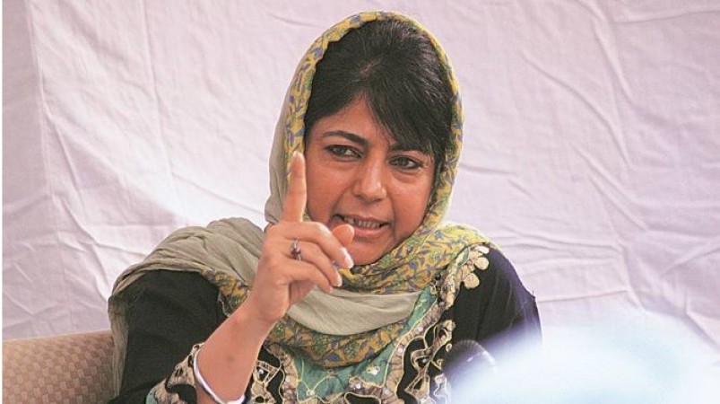 Mehbooba Mufti Alleges Imposition of Section 144 in Pulwama