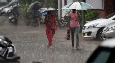 Delhi rained heavily all night... even today there is no hope of relief, Watch Video