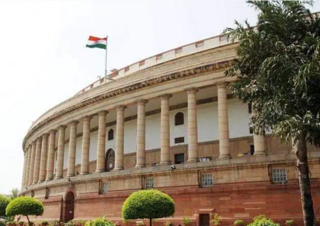 Opposition's bet on BJP in rar on Parliament House