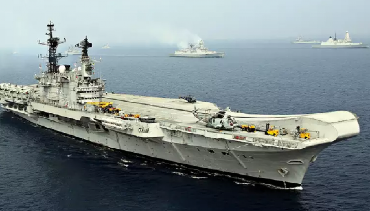 Indian Navy launches its powerful warship at sea amid Iran-US tension