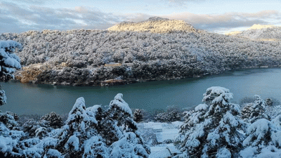 Nainital weather becomes pleasant after snowfall, tourists rush to see the beautiful view